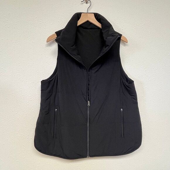 Torrid Black Puffer Vest - See Measurements - Picture 3 of 5